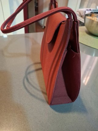Bolso de fiesta rojo