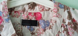 Blusa manga 3/4 floral