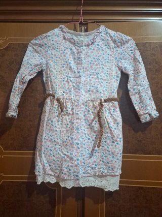 Vestido floral niña 24-36 meses