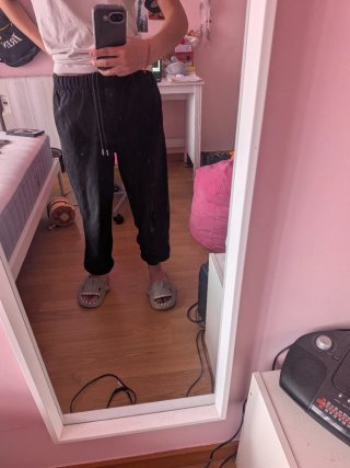Pantalón chándal negro