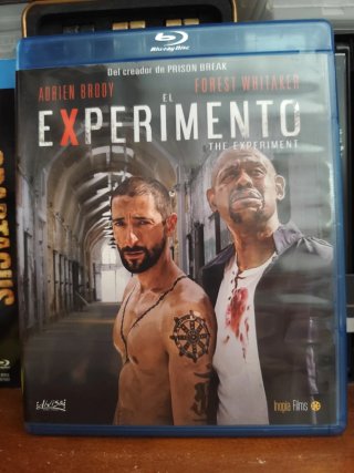 El Experimento Blu-ray Adrien Brody Forest Whitake