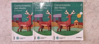 Conocimiento del Medio, 4 Primaria, Santillana