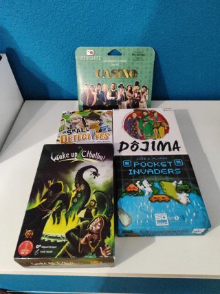 Pack 5 Juegos de Mesa