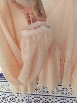 Blusa plumeti rosa talla M