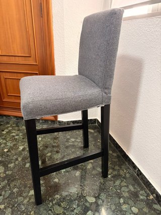 Taburetes Altos Bergmund Ikea Gris