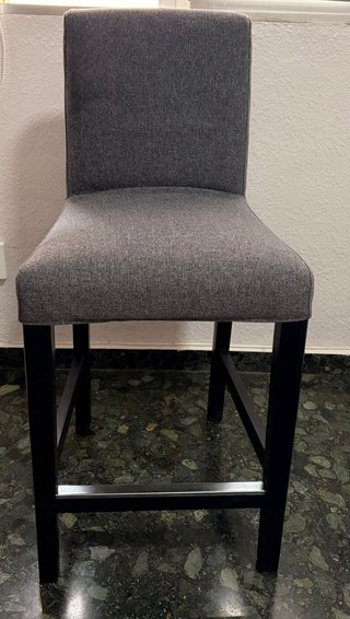 Taburetes Altos Bergmund Ikea Gris