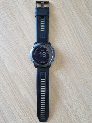 Garmin Fenix 6X Sapphire Negro