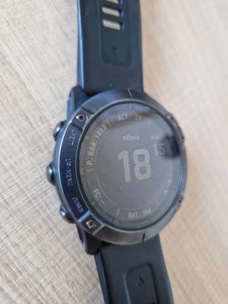 Garmin Fenix 6X Sapphire Negro