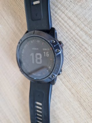Garmin Fenix 6X Sapphire Negro