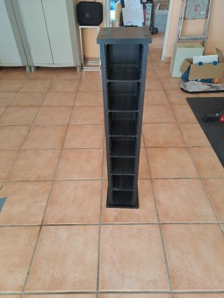 Mueble para CDs negro
