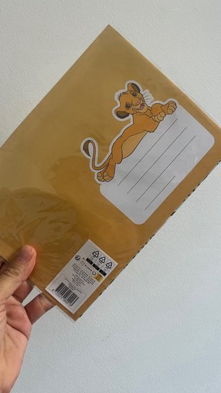 Tarjeta felicitación El Rey León Disney