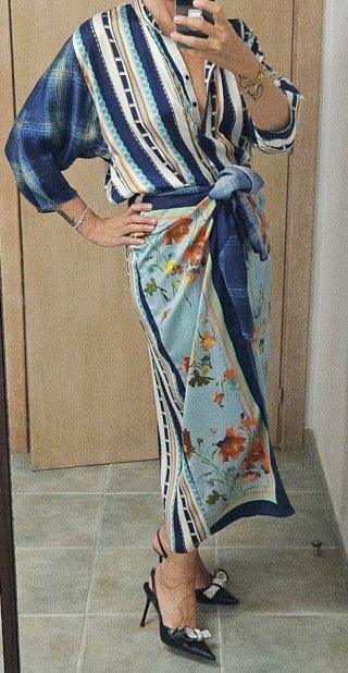 Vestido Purificación García estampado