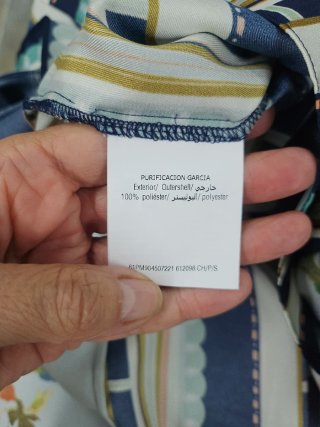 Vestido Purificación García estampado