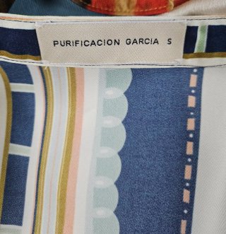 Vestido Purificación García estampado