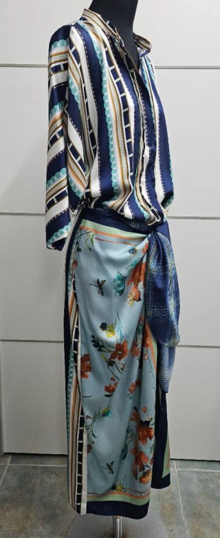Vestido Purificación García estampado