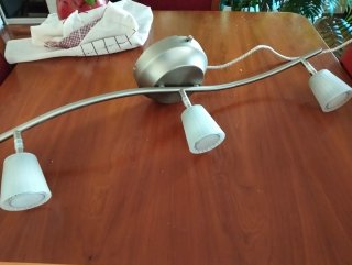 Lámpara de techo 3 focos