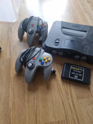 Nintendo 64 N64 + ED64 Plus