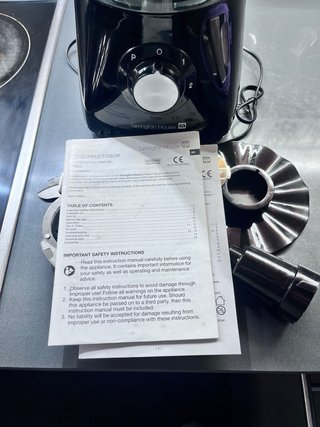 Robot de cocina Tarrington House negro