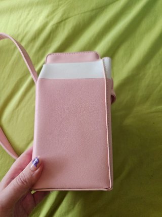 Bolso mini brick leche Pusheen