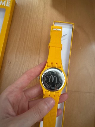 Reloj McDonald's Amarillo