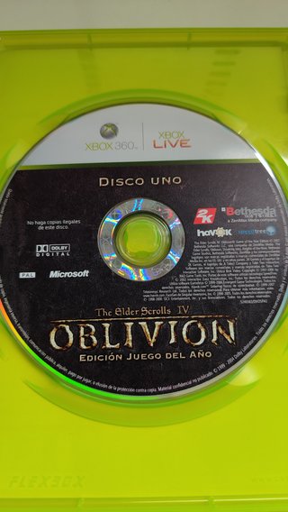 The Elder Scrolls IV Oblivion GOTY Xbox 360