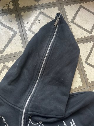 Chaqueta Oversize Y2K Negra