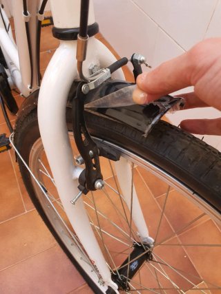 Bicicleta Urbana TOPLIFE Blanca de 26".