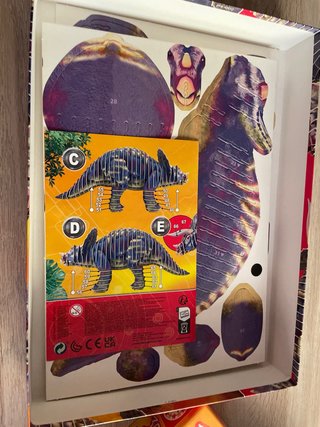 Puzzle 3D Triceratops Educa 67 piezas