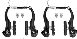 2 juegos de frenos Bicicleta V-Brake Plata