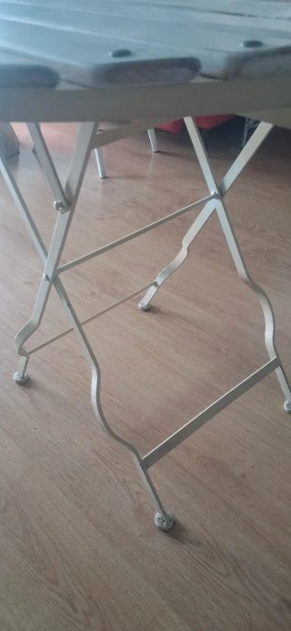 Mesa redonda 90cm y 2 sillas