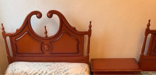 Habitación Vintage Madera Maciza Completa