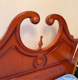Habitación Vintage Madera Maciza Completa
