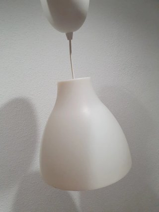 Lámpara de techo colgante Ikea blanca