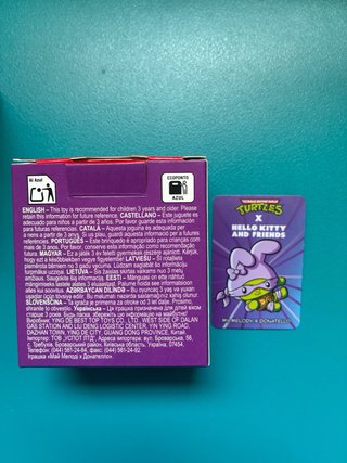 Figura Hello Kitty x TMNT Donatello