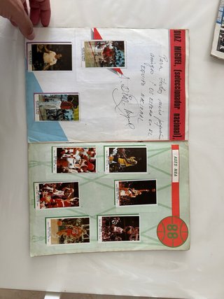 Álbum Cromos Baloncesto Gigantes 1988