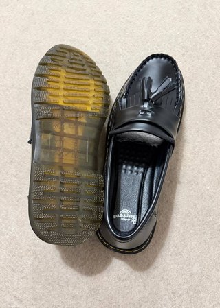 Dr Martens Adrian Mocasines Negros Nuevos Talla 41