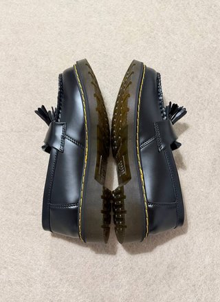 Dr Martens Adrian Mocasines Negros Nuevos Talla 41