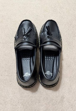 Dr Martens Adrian Mocasines Negros Nuevos Talla 41