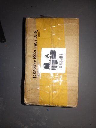10 Baterías Litio 2500 mAh