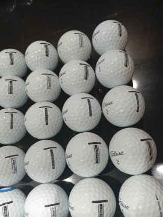 25 palline da golf Titleist Tour Soft Grado A