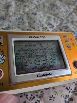 Nintendo Game & Watch Tropical Fish