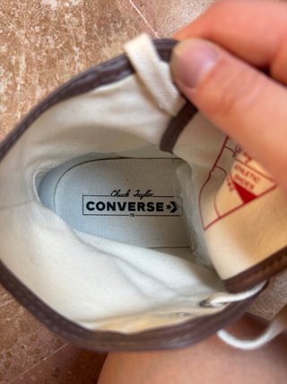 Converse Chuck Taylor Beige/Marrón