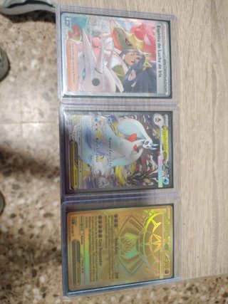 Lote Cartas Pokémon: Iris, Mega-Froslass, Zygarde
