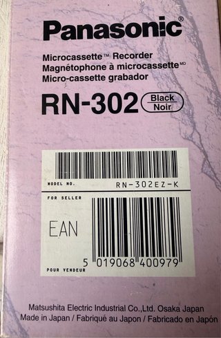 Grabadora Panasonic RN-302 Micro
