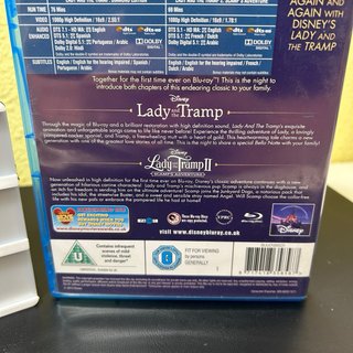 Pack Blu-ray La Dama y el Vagabundo 1 y 2