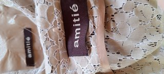 Vestido y Chaqueta Amitie Beige