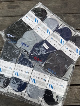 24 Pares Calcetines Tobilleros Talla 40-46