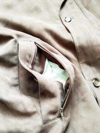 Chaqueta Camel Hombre