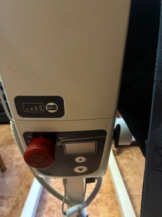 Grúa elevadora eléctrica para personas