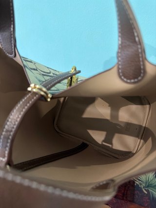 Bolso CH Beige y Marrón
